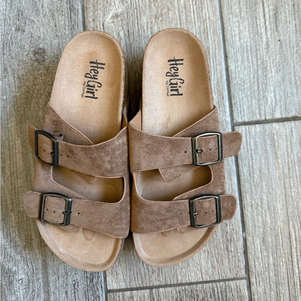 Women's Brown Platform Sandals